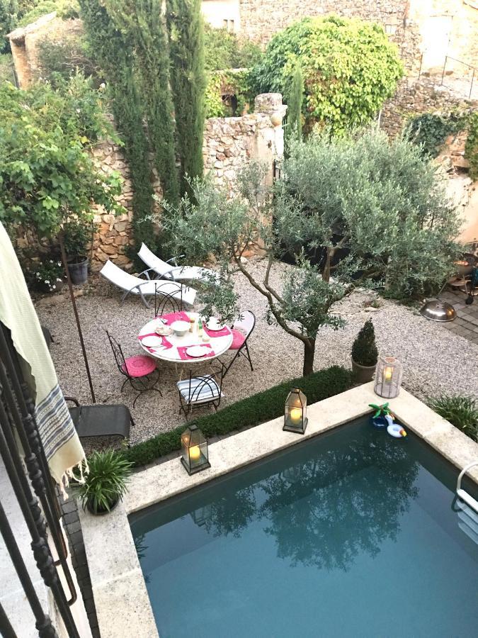 La Bastide-dʼEngras La Maison Blanche Uzes מראה חיצוני תמונה